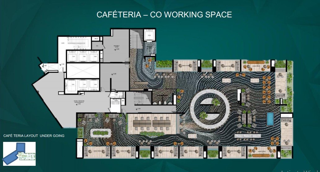 caffe Co-Working Space ( không gian khác hàng cà phê, làm việc và tiếp khách )